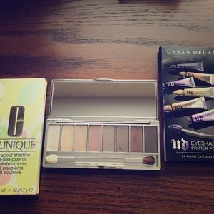 Clinique all about shadow palette Urban decay